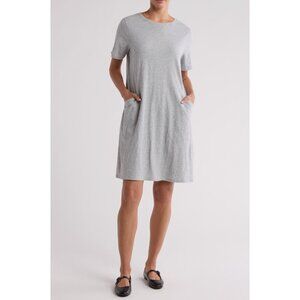EILEEN FISHER Boxy organic cotton T-shirt dress size S